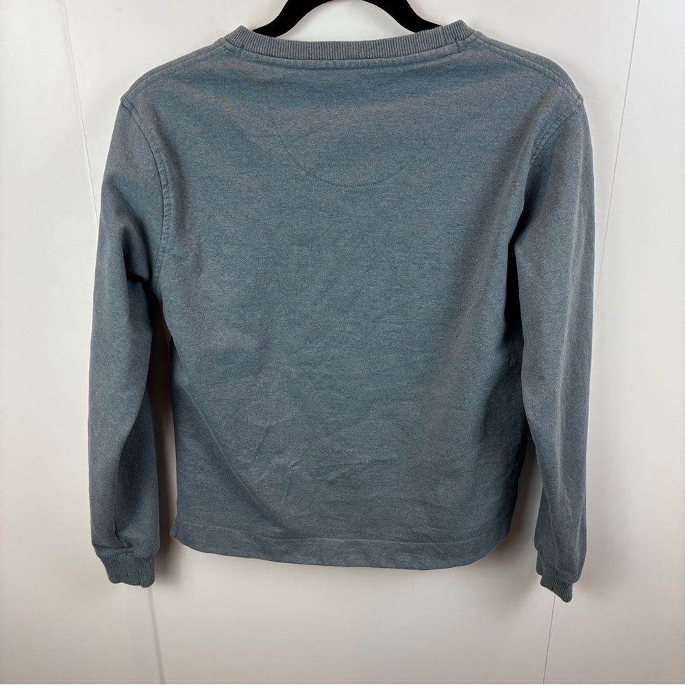 Patagonia Live Simply Camper Uprisal Crew Sweatshirt Women's XS Grey Blue Cotton - Picture 3 of 8